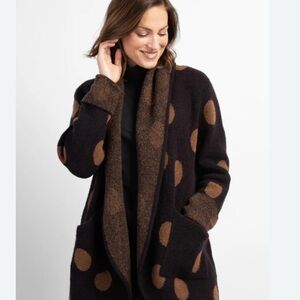 Habitat Polka  Dot Open Front Cardigan